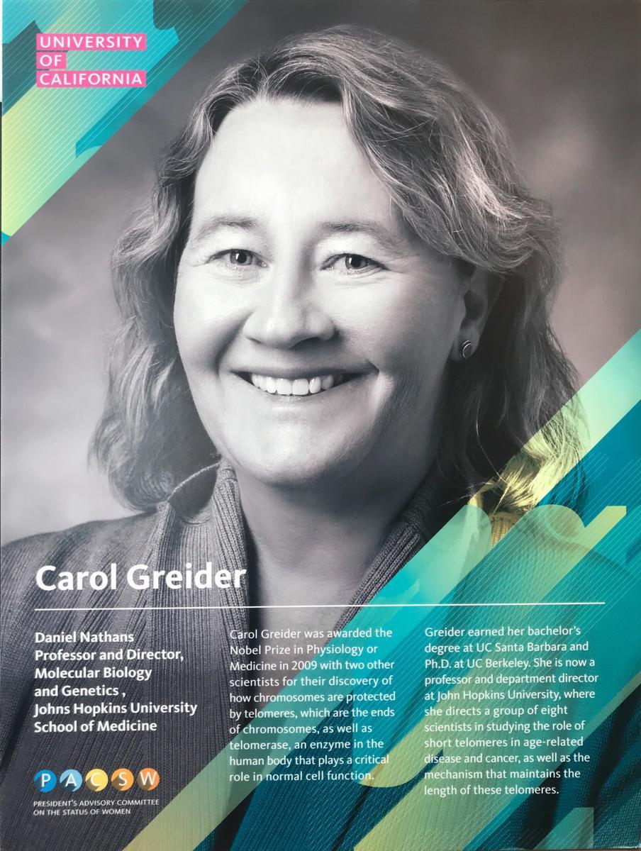 Remarkable Women of UC: Carol Greider