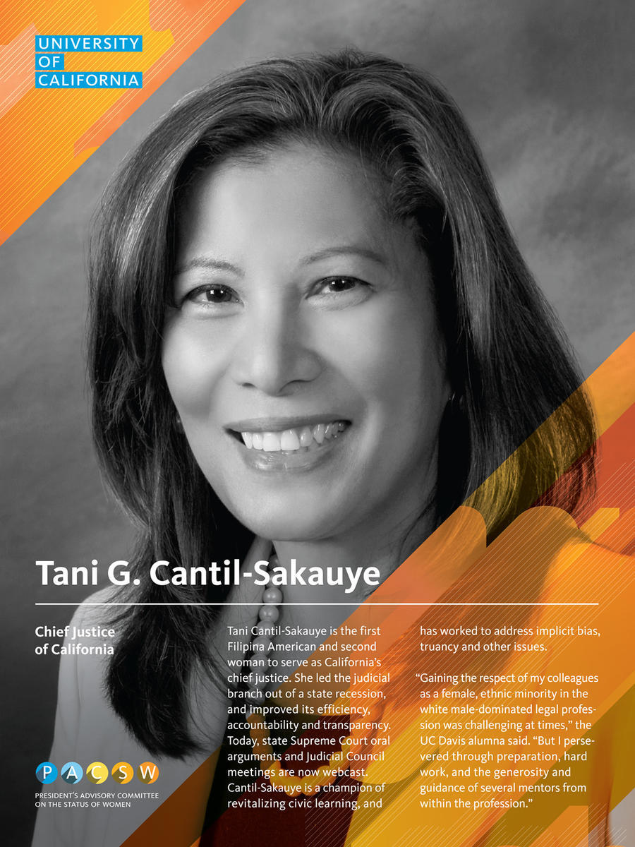 Tani Cantil-Sakauye: first Filipina American and 2nd woman to serve as California's chief justice