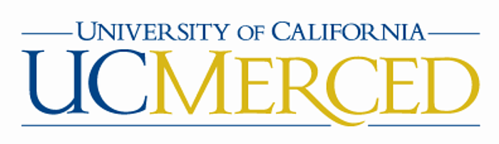  UC Merced logo on white background