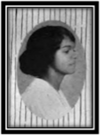 Berlinda Davison, photo from 1919 Blue and Gold yearbook