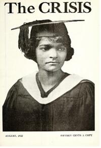 Berlinda Davison, photo from Cover of The Crisis – August 1922